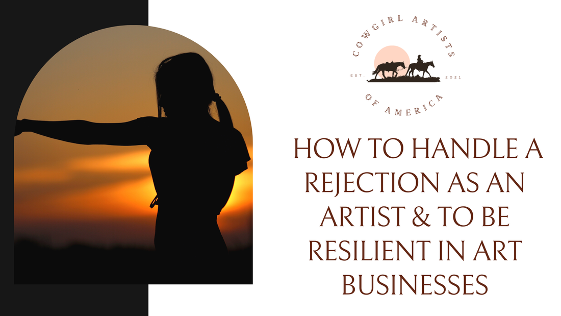How to handle a Rejection as an Artist & to be Resilient in Art BusinessesPicture